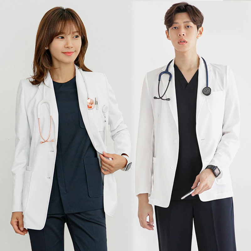 Medical Lab Years - Jaleco Unissex de Manga Longa, Jaqueta