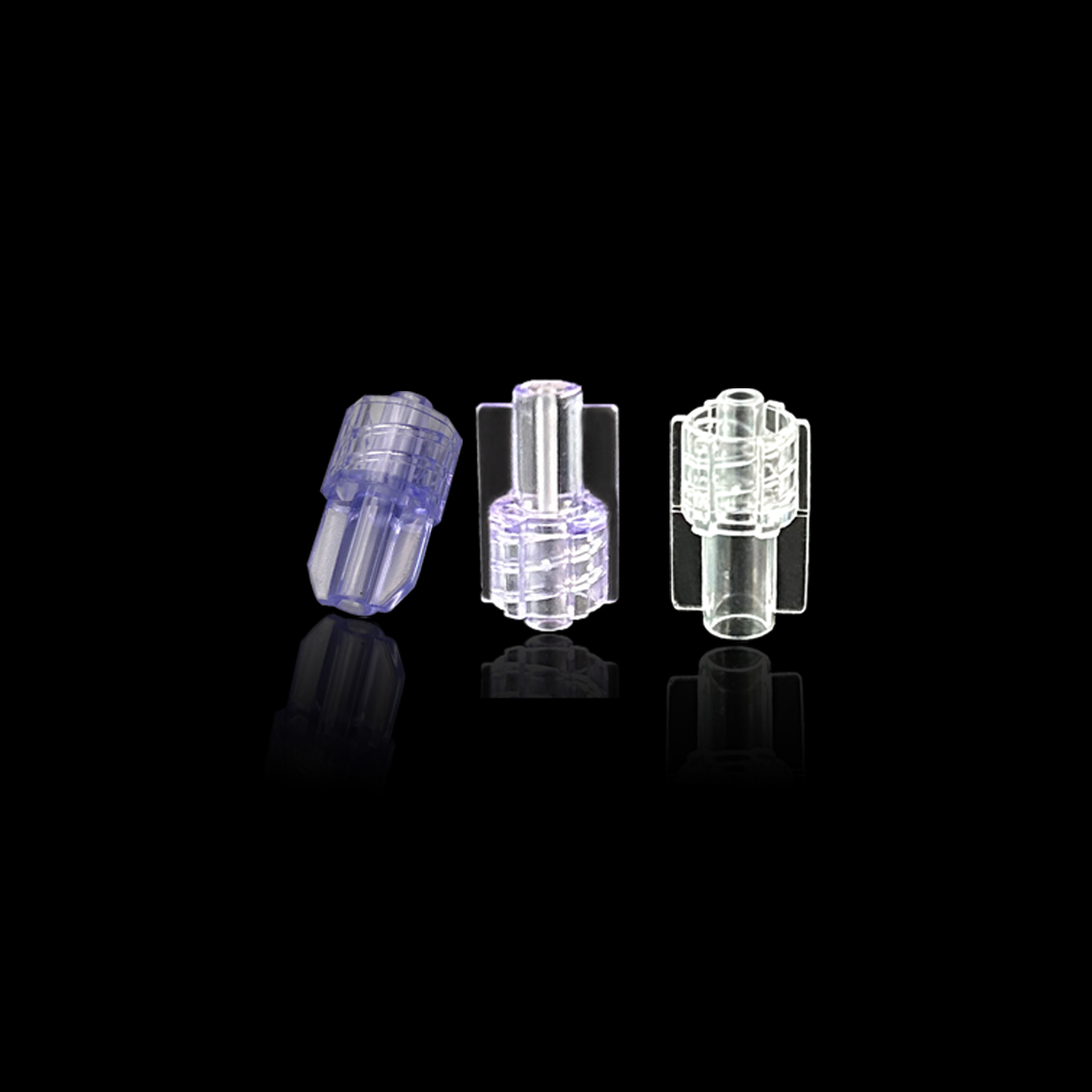 Medical Labs - 100 conectores Luer-lock macho para sistemas
