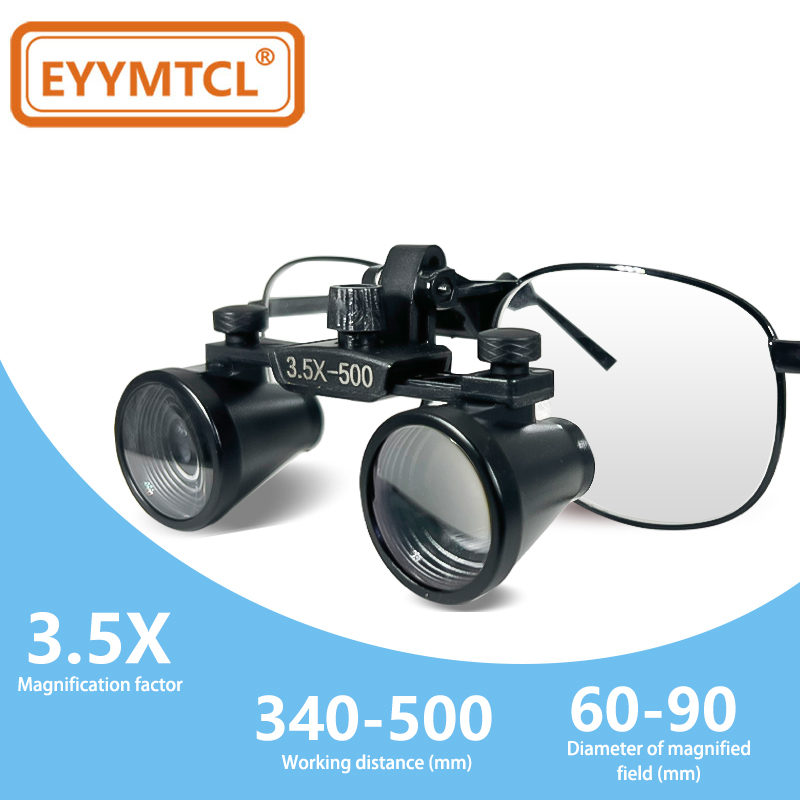 Medical Labs - Eyy lupas dentárias 3.5x, lupa binocular