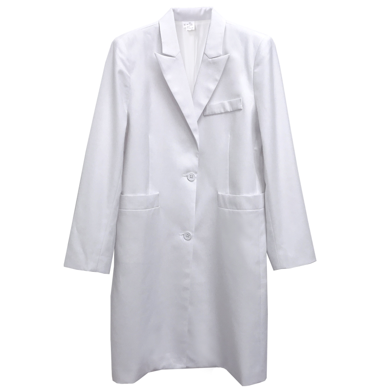 Jaleco Branco Coreano de Manga - Medical Lab Years avaliação e preço