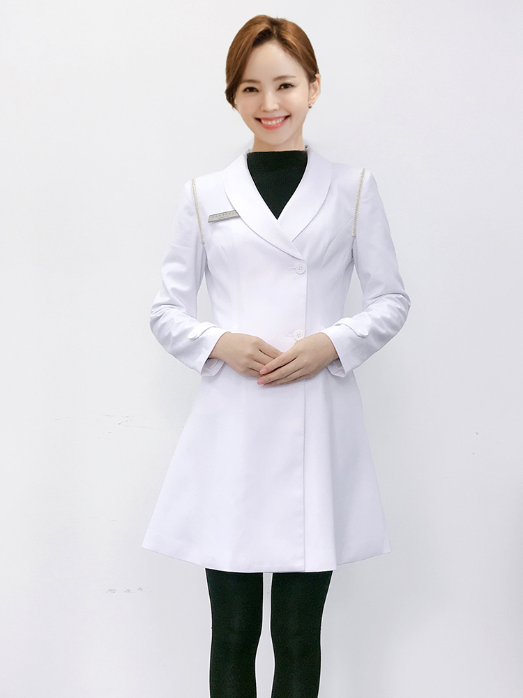 Jaleco Branco de Estilo Corean - Medical Lab Years avaliação e preço