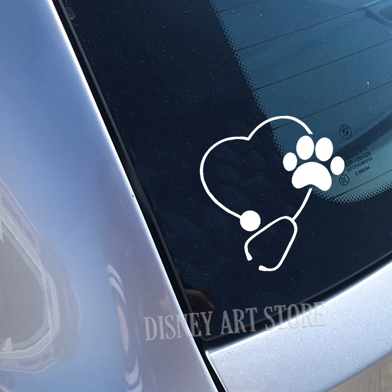 Loja veterinária adesivo de pa - Medical Lab Logo avaliação e preço