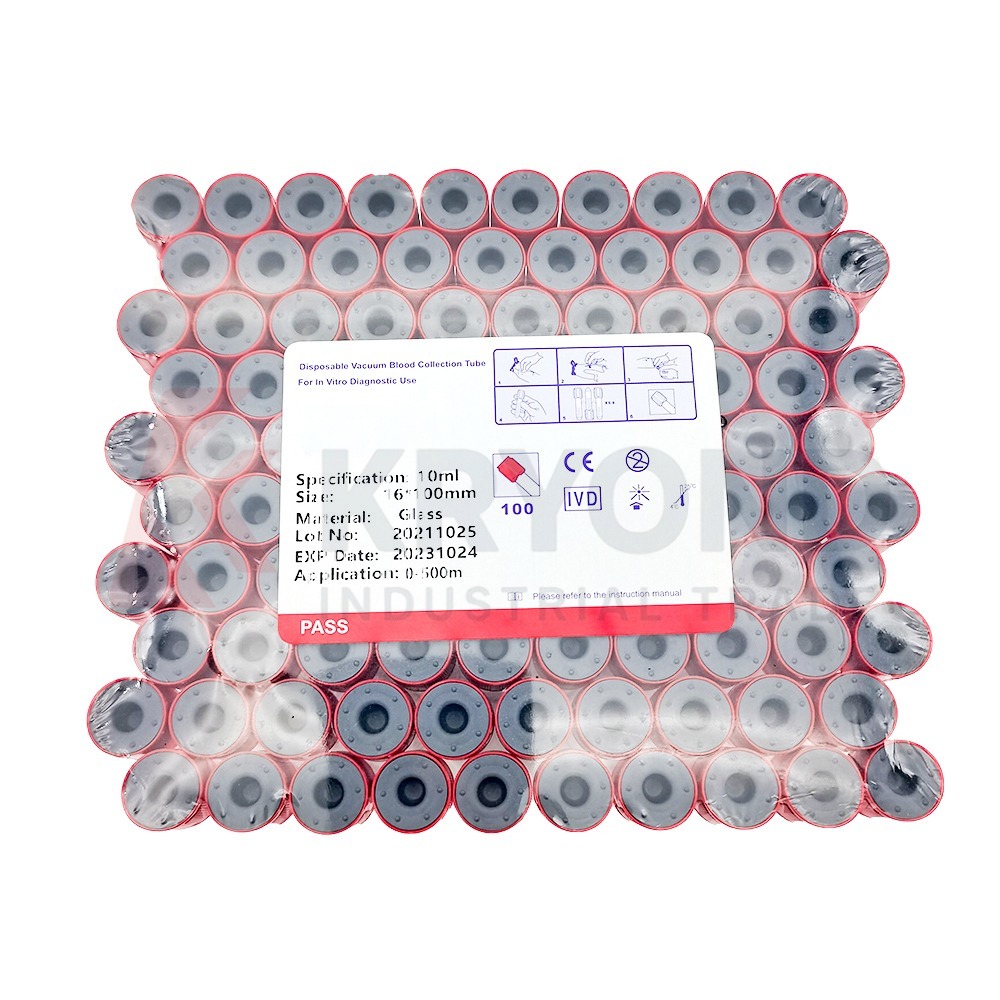 100 pces médico sem aditivo tu - Blood Collection Tube avaliação e preço