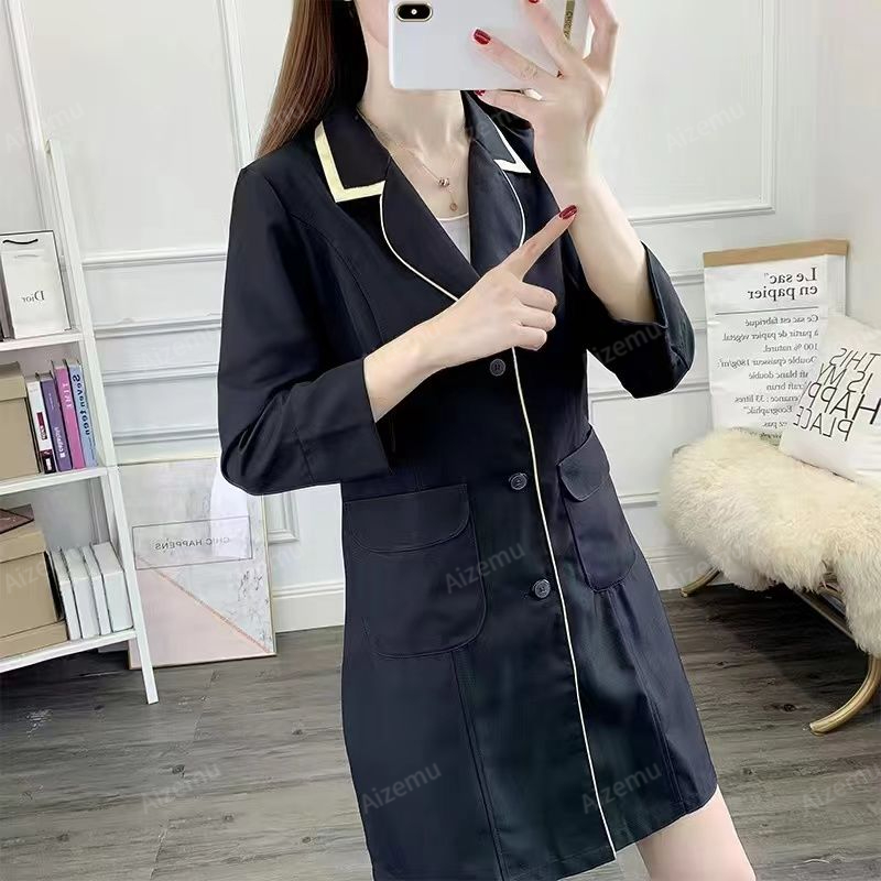 Uniforme de salão de beleza de - Medical Lab Logo avaliação e preço